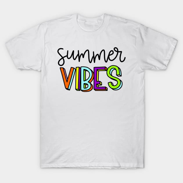 Perfect Summer- Good Vibes T-Shirt by bypicotico